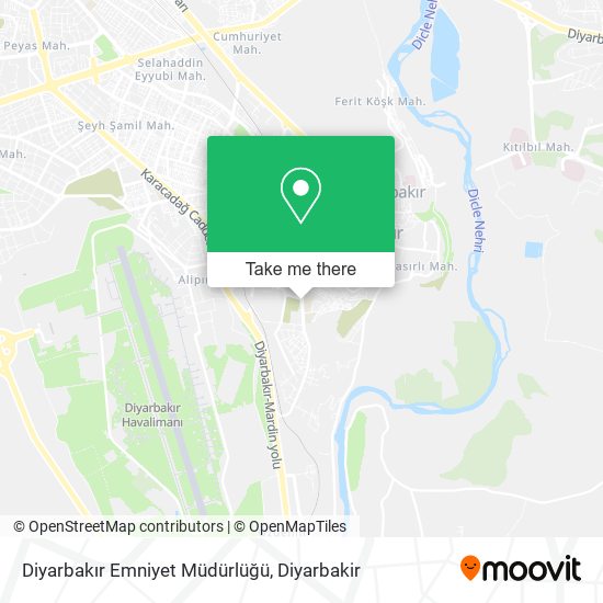 Diyarbakır Emniyet Müdürlüğü map