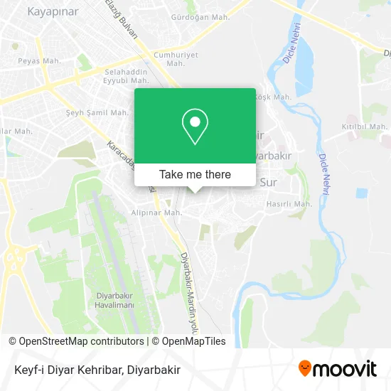 Keyf-i Diyar Kehribar map