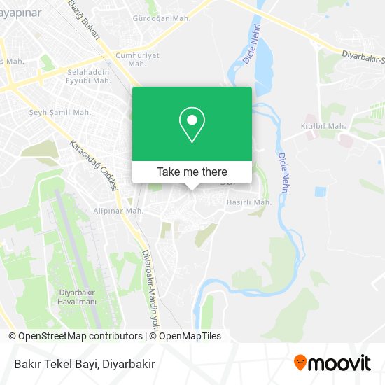 Bakır Tekel Bayi map