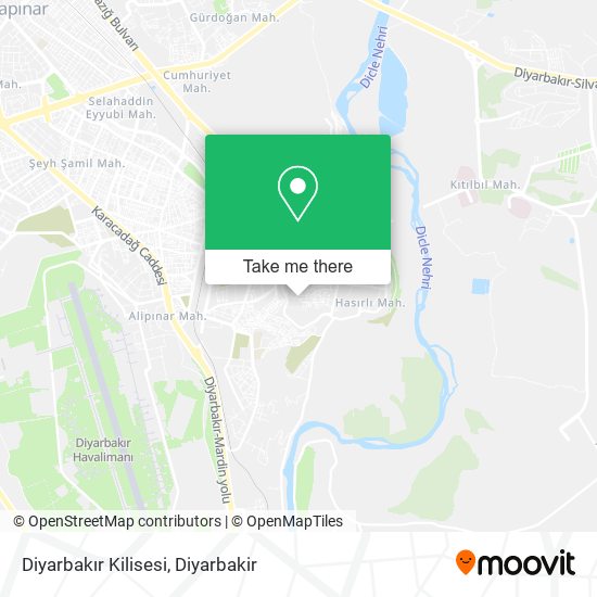 Diyarbakır Kilisesi map