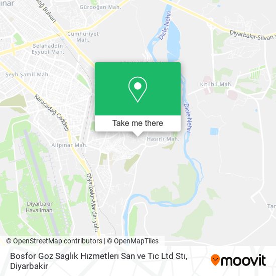 Bosfor Goz Saglık Hızmetlerı San ve Tıc Ltd Stı map