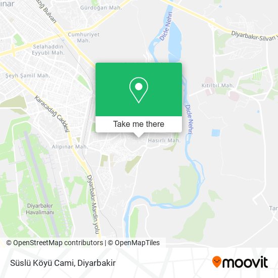 Süslü Köyü Cami map