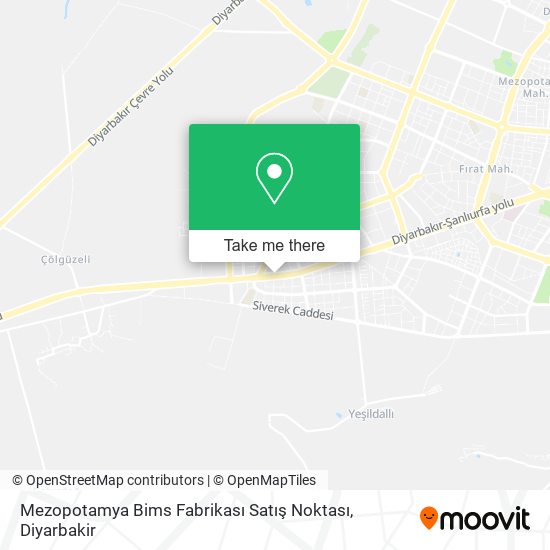 Mezopotamya Bims Fabrikası Satış Noktası map
