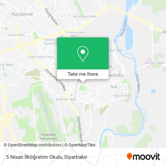 5 Nisan İlköğretim Okulu map