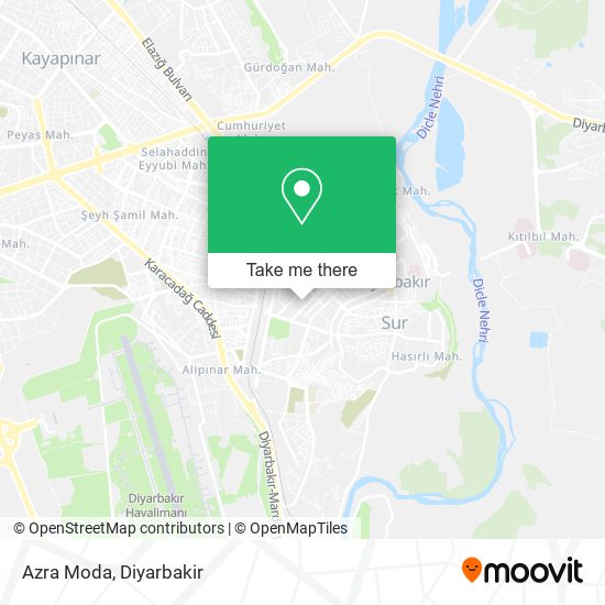 Azra Moda map