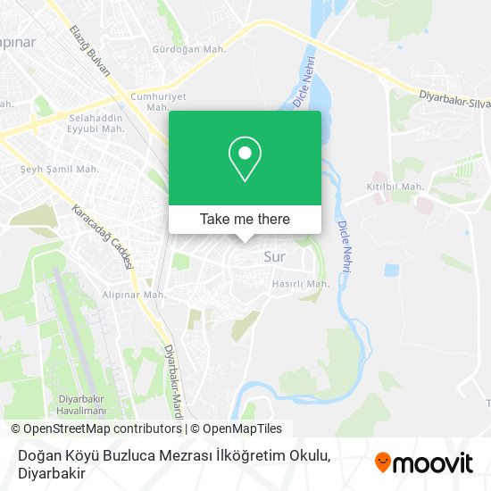 Doğan Köyü Buzluca Mezrası İlköğretim Okulu map