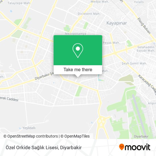 Özel Orkide Sağlık Lisesi map