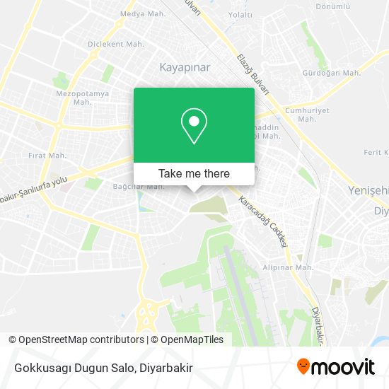 Gokkusagı Dugun Salo map