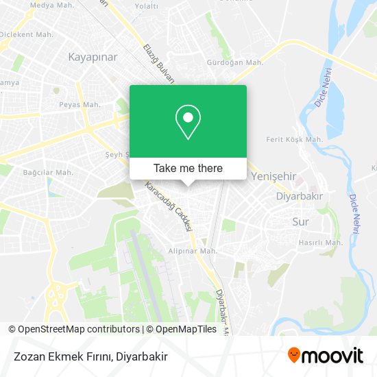 Zozan Ekmek Fırını map