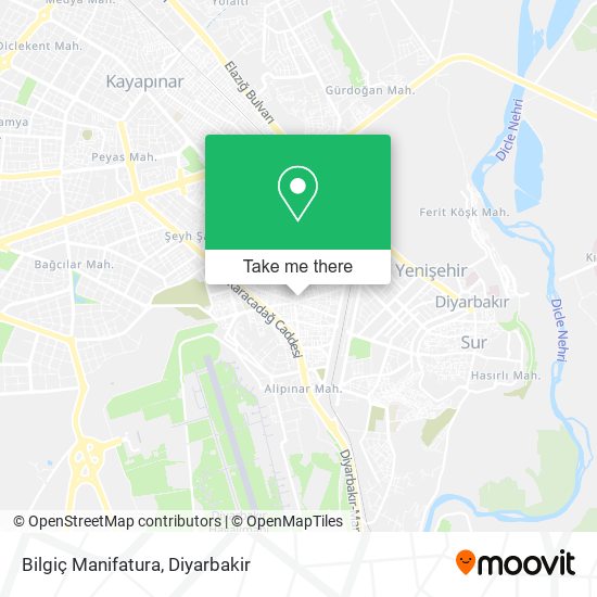Bilgiç Manifatura map