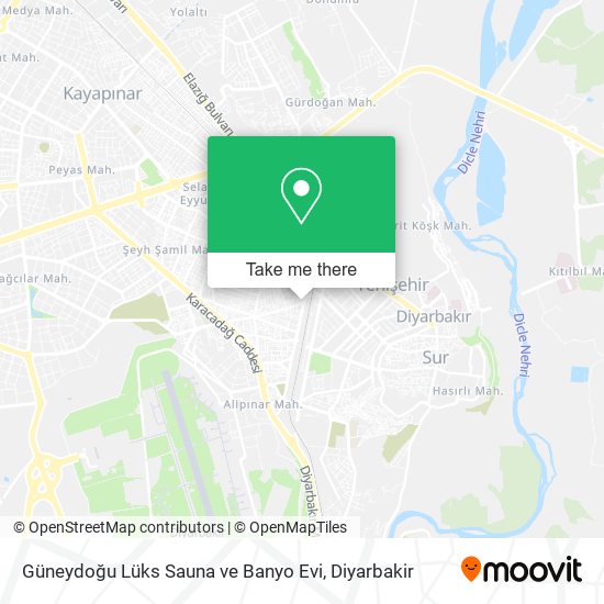Güneydoğu Lüks Sauna ve Banyo Evi map