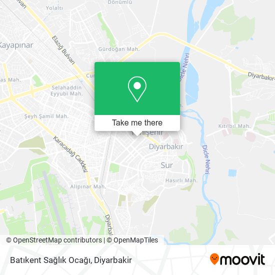 Batıkent Sağlık Ocağı map