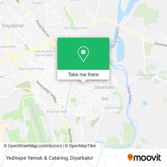 Yeditepe Yemek & Catering map