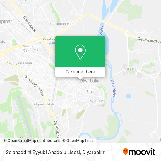 Selahaddini Eyyübi Anadolu Lisesi map