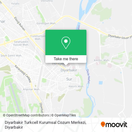 Diyarbakir Turkcell Kurumsal Cozum Merkezi map