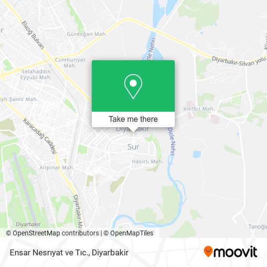 Ensar Nesrıyat ve Tıc. map