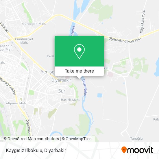 Kaygısız İlkokulu map