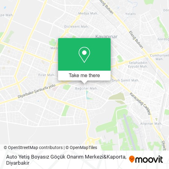 Auto Yetiş Boyasız Göçük Onarım Merkezi&Kaporta map