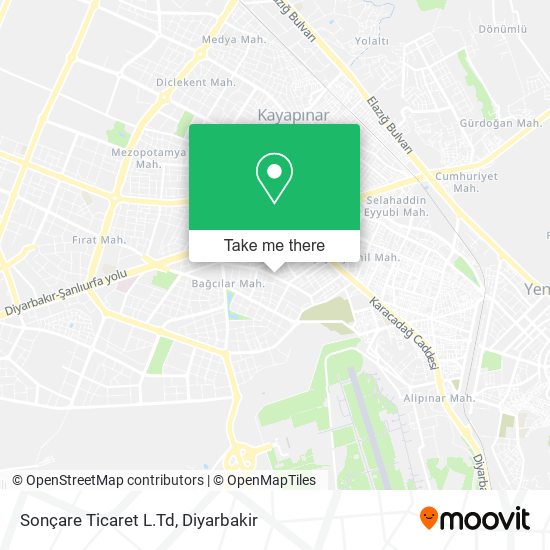 Sonçare Ticaret L.Td map