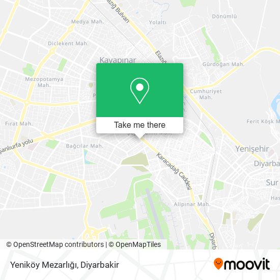 Yeniköy Mezarlığı map