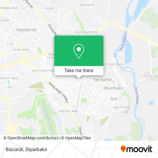 Bücürük map