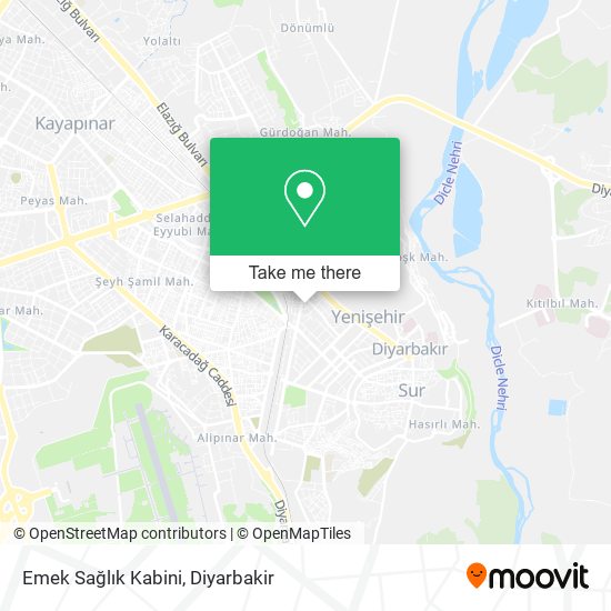 Emek Sağlık Kabini map