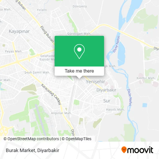 Burak Market map