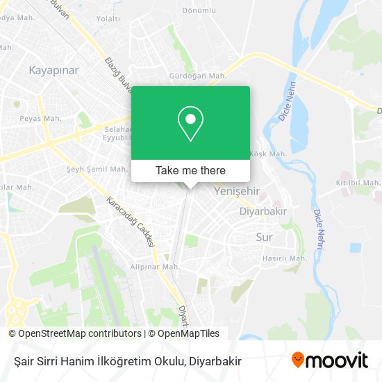 Şair Sirri Hanim İlköğretim Okulu map