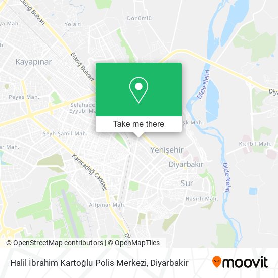 Halil İbrahim Kartoğlu Polis Merkezi map