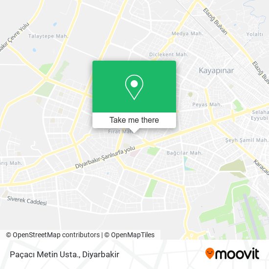 Paçacı Metin Usta. map