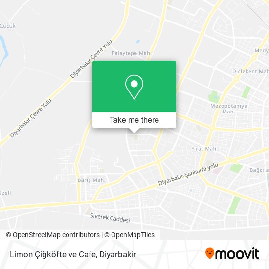 Limon Çiğköfte ve Cafe map