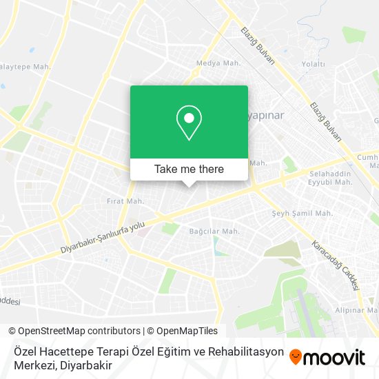 Özel Hacettepe Terapi Özel Eğitim ve Rehabilitasyon Merkezi map