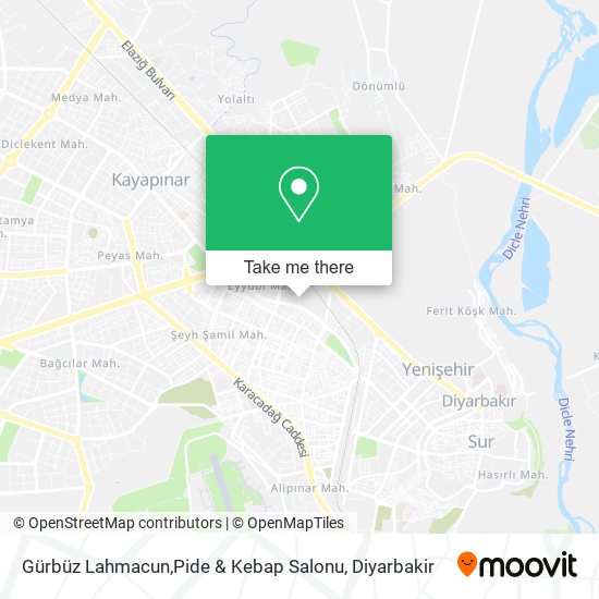 Gürbüz Lahmacun,Pide & Kebap Salonu map