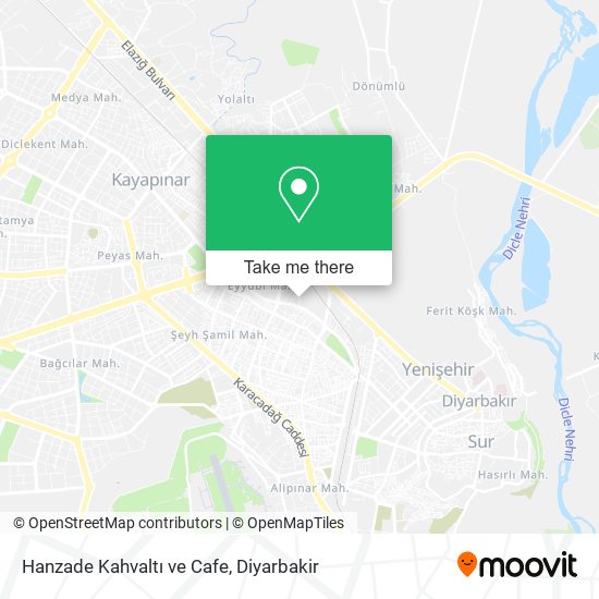 Hanzade Kahvaltı ve Cafe map