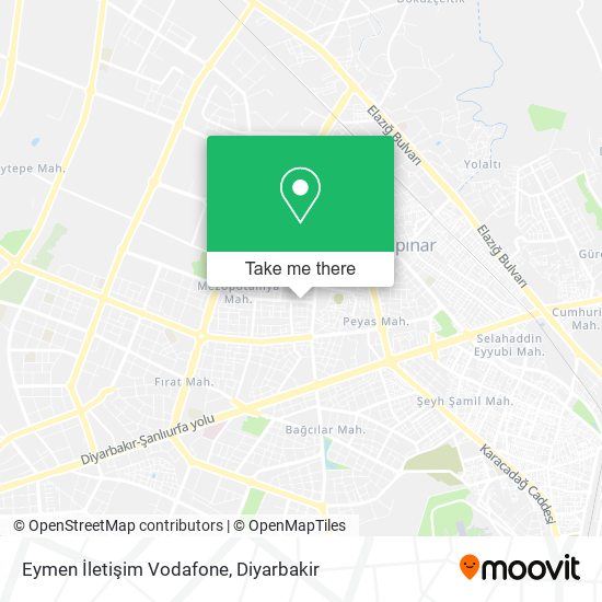 Eymen İletişim Vodafone map