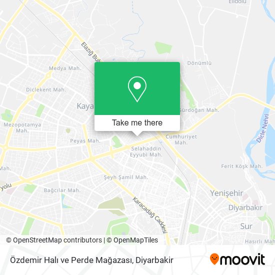 Özdemir Halı ve Perde Mağazası map