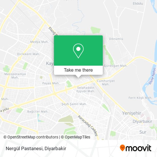 Nergül Pastanesi map