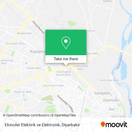Ekinciler Elektirik ve Elektronik map