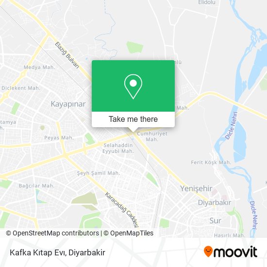 Kafka Kıtap Evı map