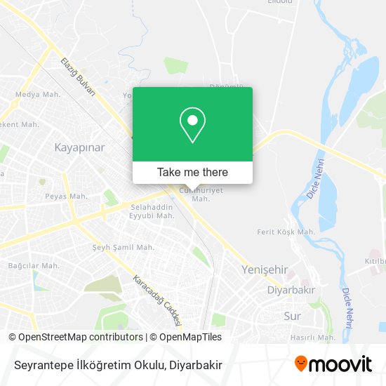 Seyrantepe İlköğretim Okulu map