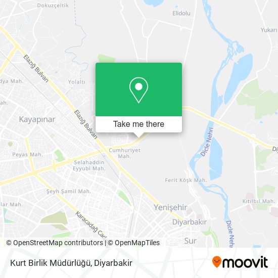 Kurt Birlik Müdürlüğü map