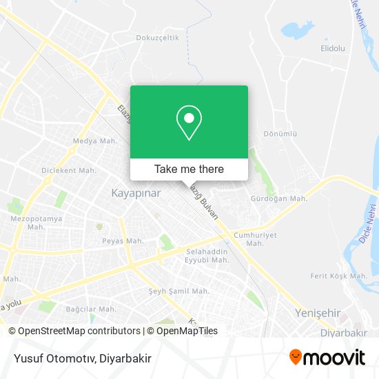 Yusuf Otomotıv map