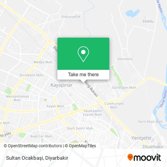 Sultan Ocakbaşi map