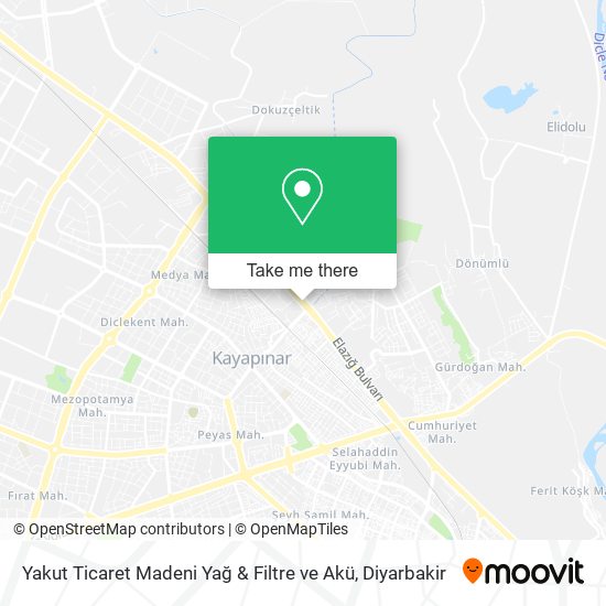 Yakut Ticaret Madeni Yağ & Filtre ve Akü map