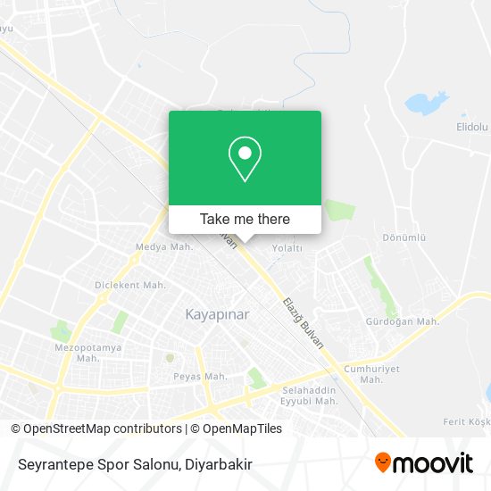 Seyrantepe Spor Salonu map