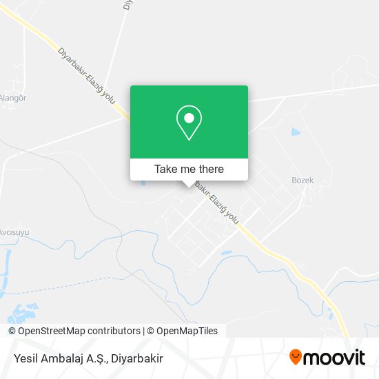 Yesil Ambalaj A.Ş. map