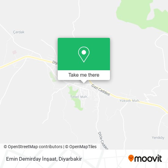 Emin Demirday İnşaat map