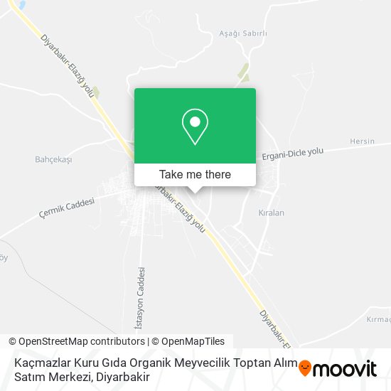 Kaçmazlar Kuru Gıda Organik Meyvecilik Toptan Alım Satım Merkezi map