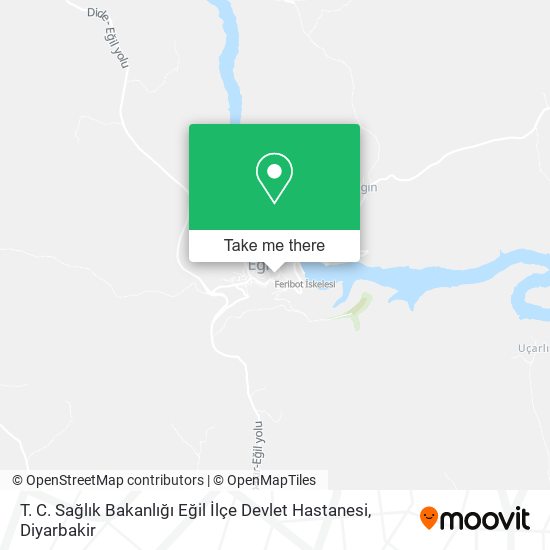 T. C. Sağlık Bakanlığı Eğil İlçe Devlet Hastanesi map