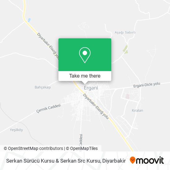 Serkan Sürücü Kursu & Serkan Src Kursu map